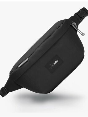 Pacsafe Black Anti-Theft Crossbody Belt Bag